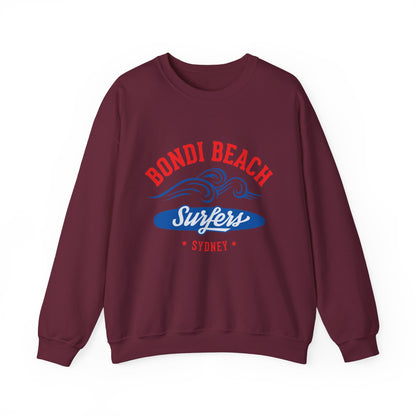 Bondi Beach Surfers Sydney Crewneck Sweatshirt