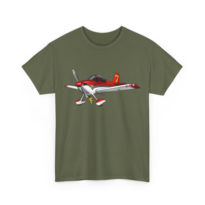 RV7 — Red Graphic Tee for Pilots