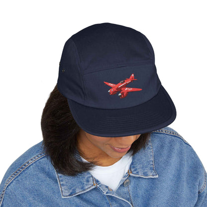 Vintage Comet Racer 5-Panel Cap — Embroidered Racing Logo