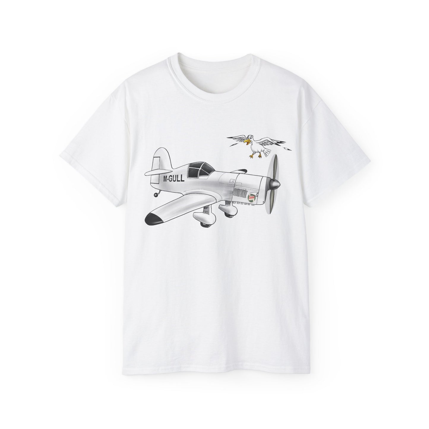 The Mew Gull Aircraft Unisex Ultra Cotton Tee