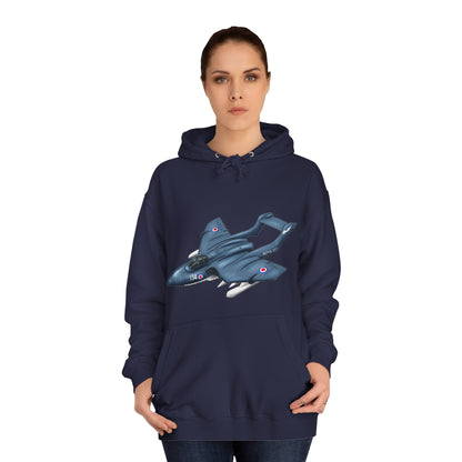 Sea Vixen Unisex College Hoodie - Funky Aviation