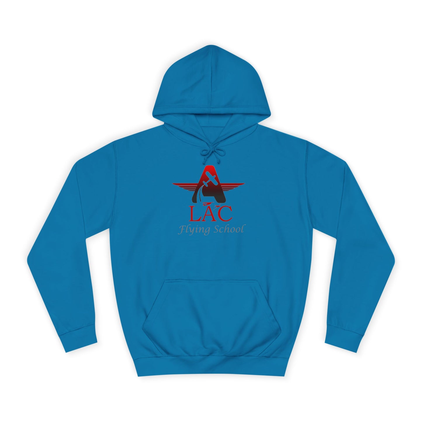 College Hoodie - LAC Flying School Logo