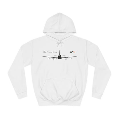 The Power Hour Supporter Hoodie Chest Logo