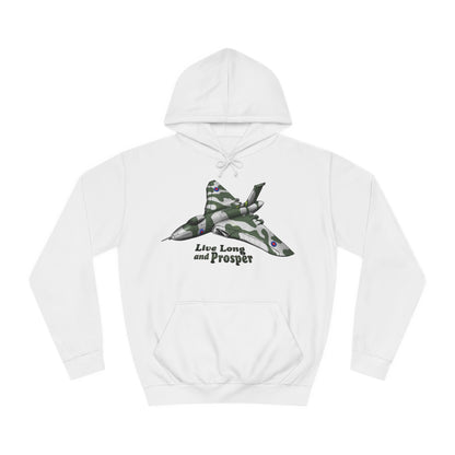 Vulcan Bomber Aircraft Unisex College Hoodie - Funky Aviation