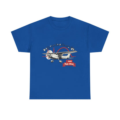 Team High Wing Aviation T-Shirt — Pilots & Plane Lovers