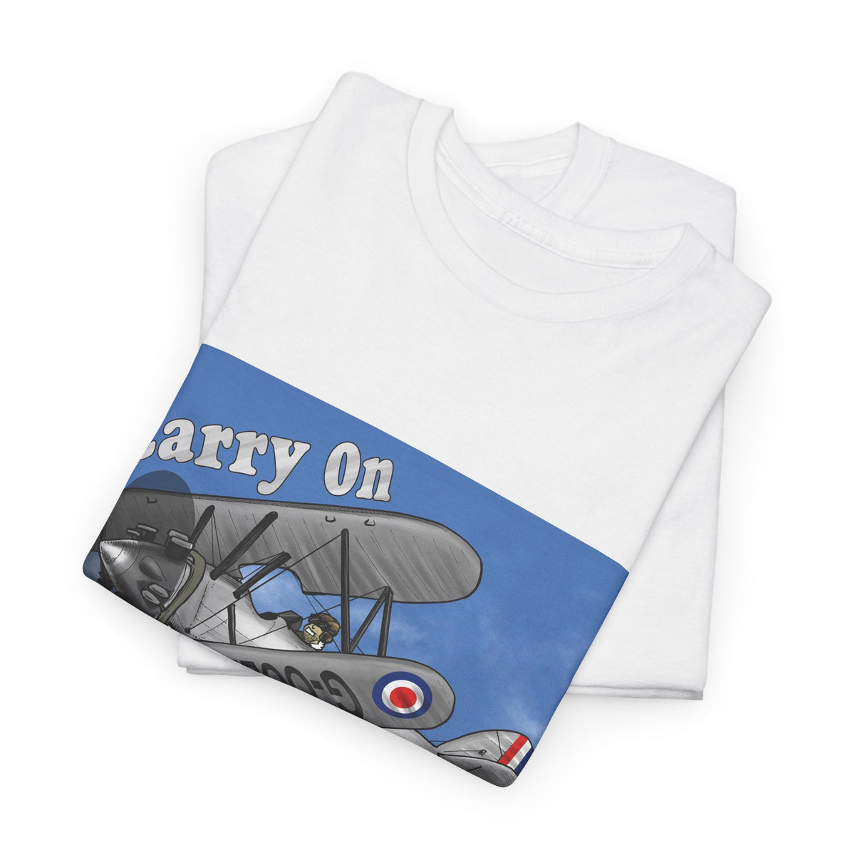 Carry On Flying Vintage Airplane T-Shirt