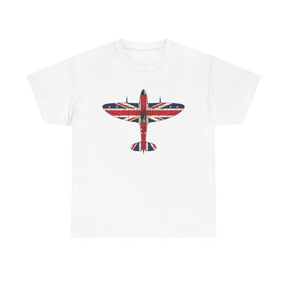 Union Jack Vintage Aircraft  T-Shirt