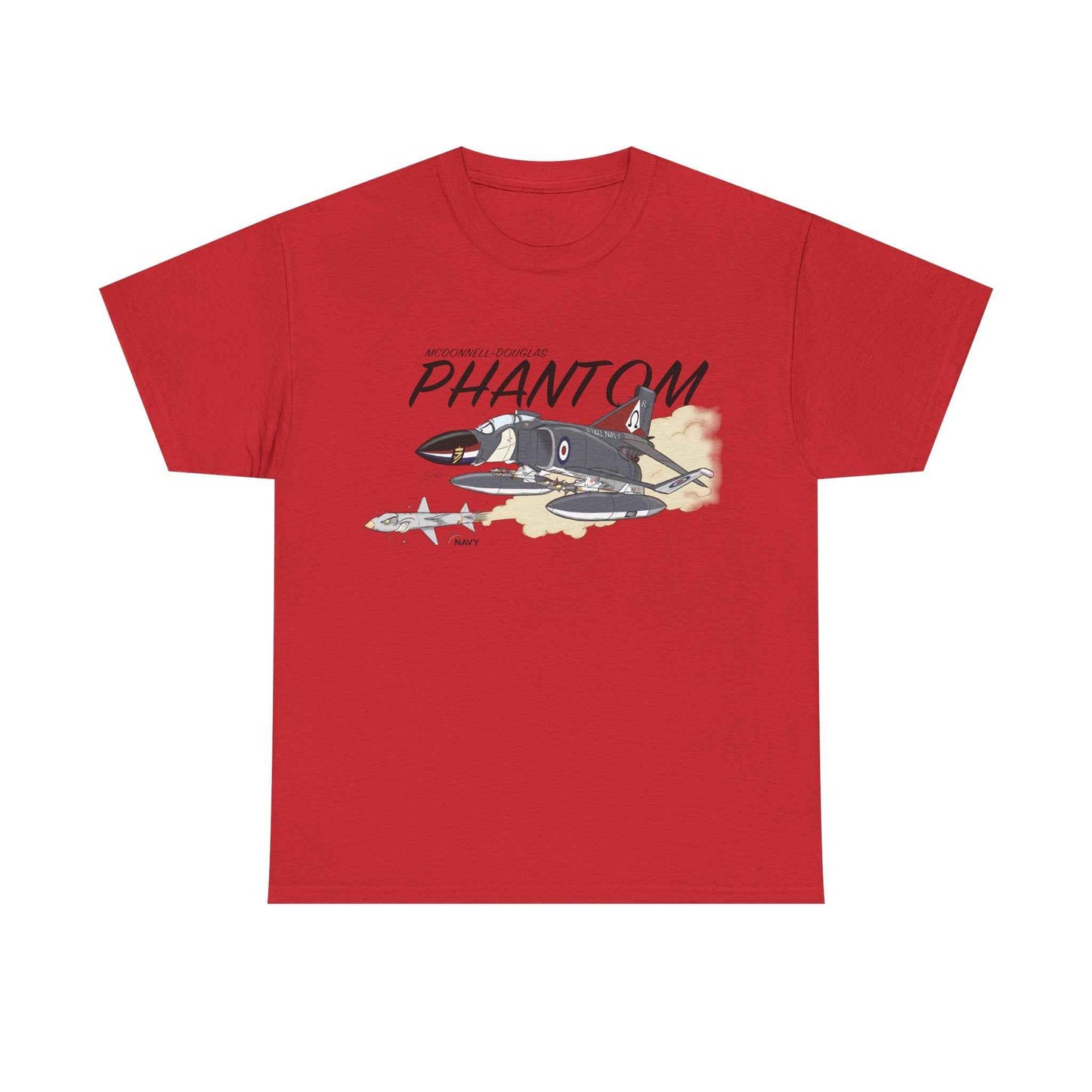 Phantom Jet T-Shirt — Vintage Military Fighter Graphic Tee
