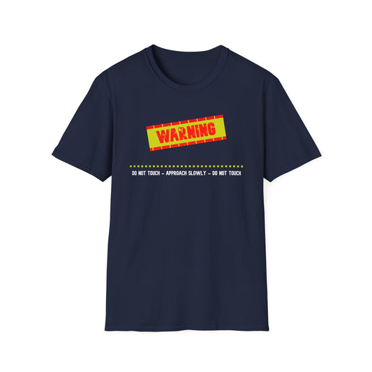 WARNING ! Approach Slowly SLA Aviation Logo T-Shirt