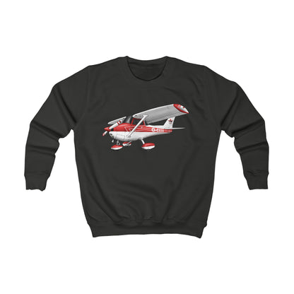 Kids Sweatshirt LAC Cessna Team High Wing Aeroplane Design