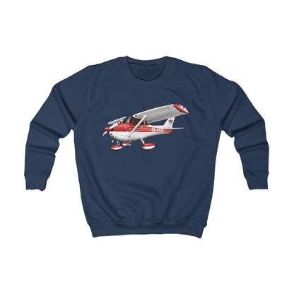 Kids Sweatshirt LAC Cessna Team High Wing Aeroplane Design