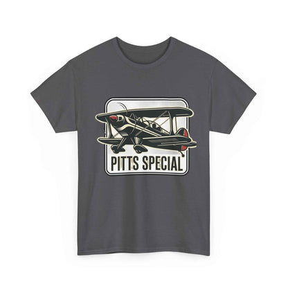 Pitts Special Biplane T-Shirt — Vintage Airshow Pilot Tee