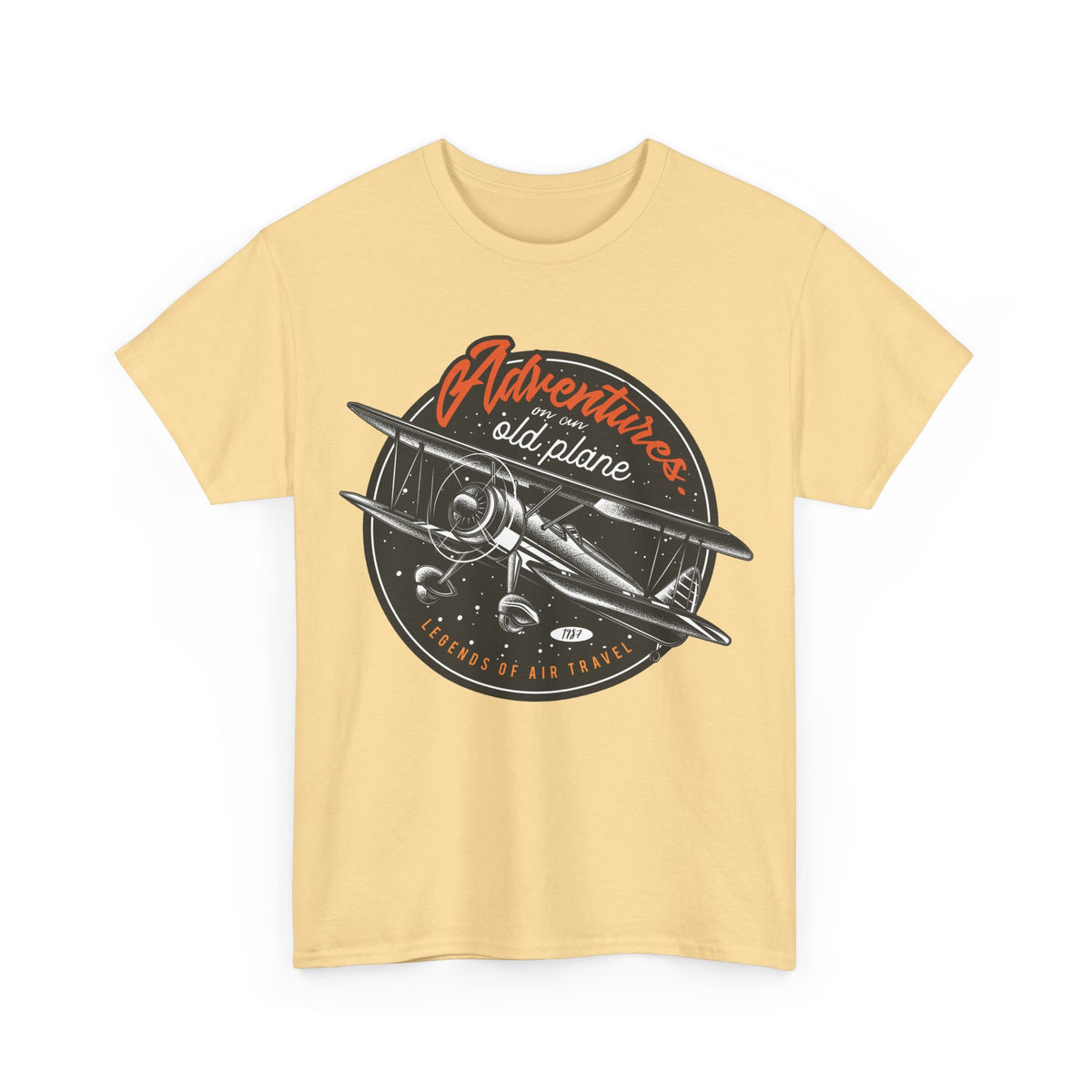 Adventure Airplane Vintage Aviation T-Shirt