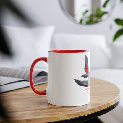 Eurostar EV07 Captain Cool Two-Tone Coffee Mugs, 11oz - Funky Aviation
