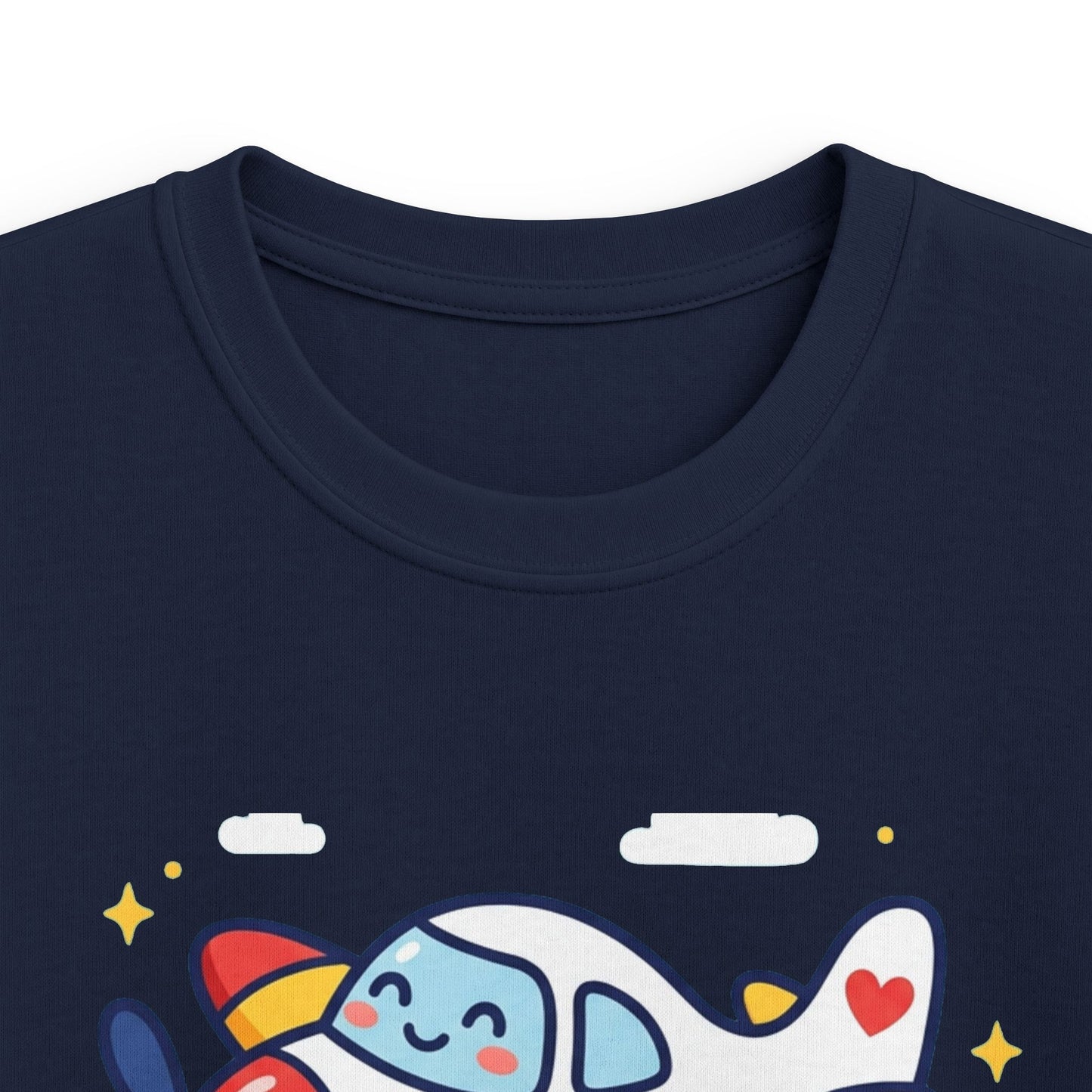 Kids Tee — "My Mum Fly's Planes" Cute Airplane Design for Little Aviators