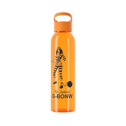 G-BONW Jailbird Glass Water Bottle - Vintage Style Design