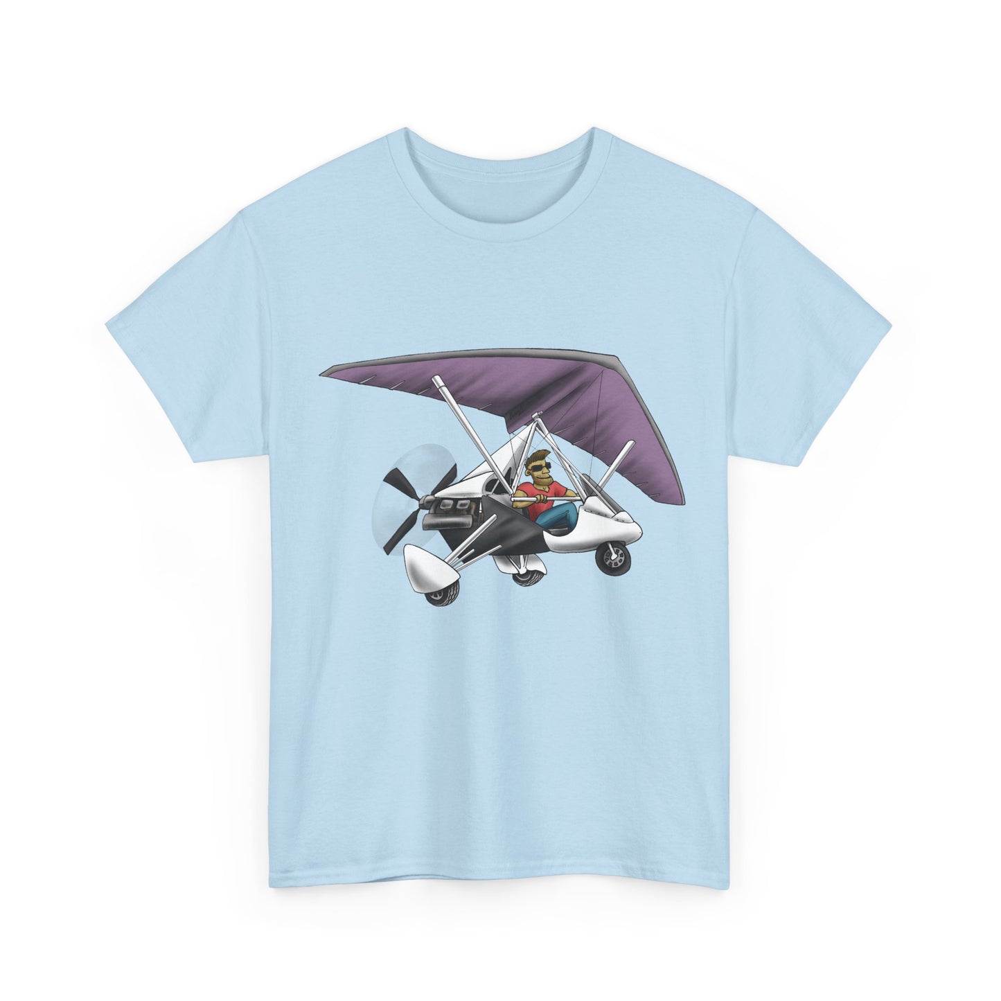 Flexwing Microlight Aircraft T-Shirt — Ultralight Aviation Tee for Pilots & Enthusiasts
