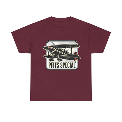 Pitts Special Biplane T-Shirt — Vintage Airshow Pilot Tee