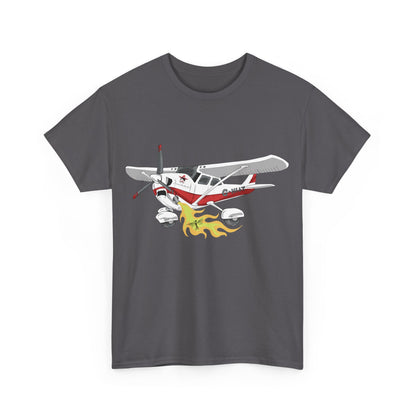 Cessna Unisex Tee Hand Drawn Aviation Design