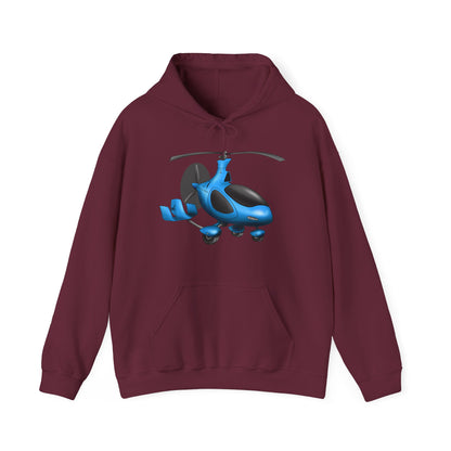 Auto Gyro Helicopter Hoodie