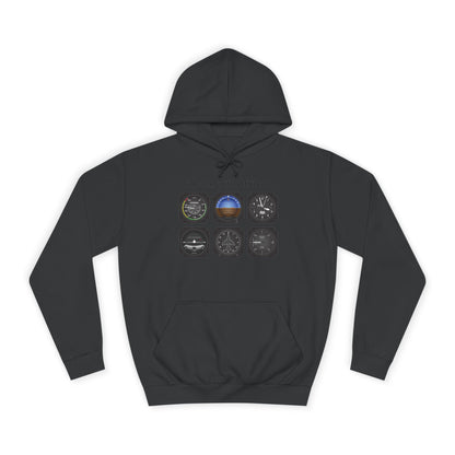 Hoodie — “6 Pack of Attitudes” College Pullover