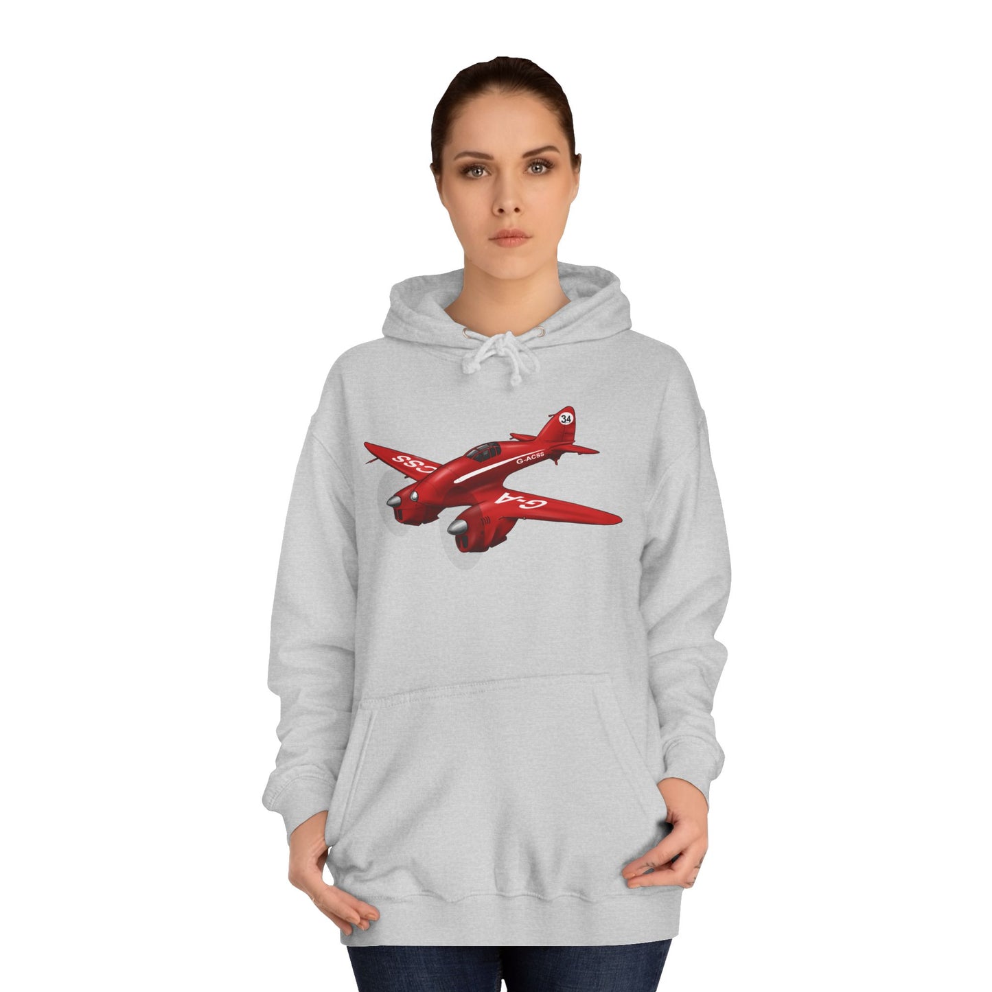 Historic Comet Racer  - Historic Aircraft Hoodie