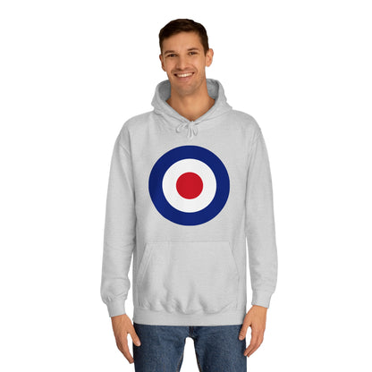 Roundel Design Unisex College Hoodie - Funky Aviation
