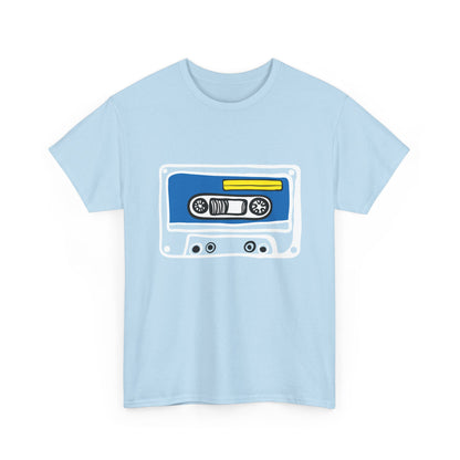 Retro Cassette Tape Graphic T-Shirt — 80s Music Vintage Tee