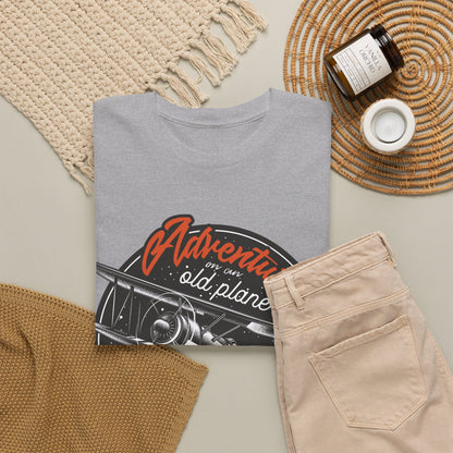Adventure Airplane Vintage Aviation T-Shirt