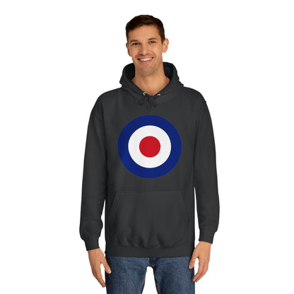 Roundel Design Unisex College Hoodie - Funky Aviation