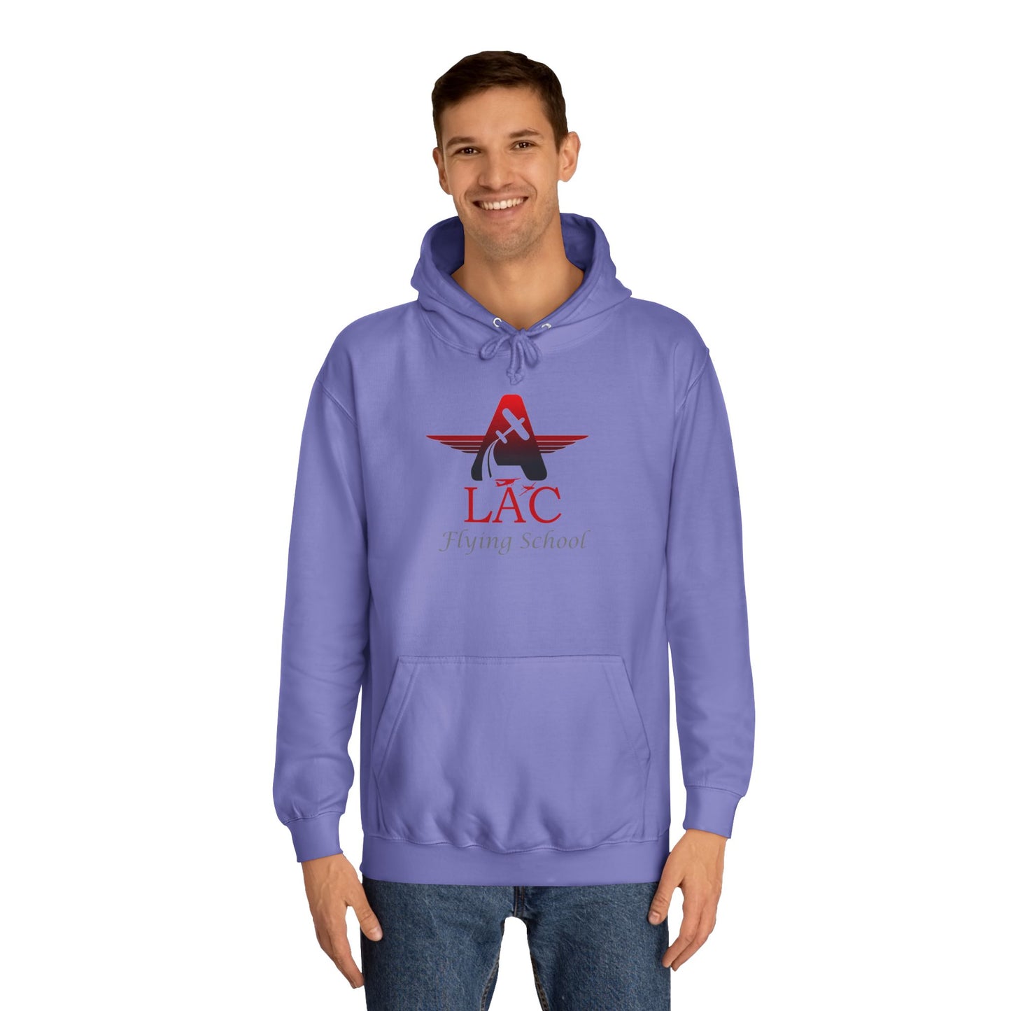 College Hoodie - LAC Flying School Logo