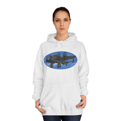 Vintage Lancaster Bomber Hoodie - Aviation Graphic Pullover