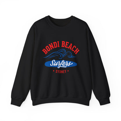 Bondi Beach Surfers Sydney Crewneck Sweatshirt