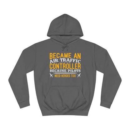 ATC Slogan Unisex College Hoodie - Funky Aviation