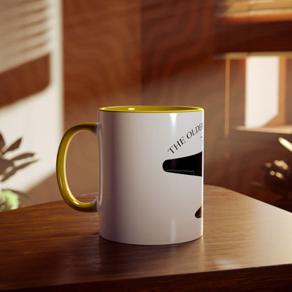 The Older the Better Two-Tone Coffee Mugs, 11oz - Funky Aviation