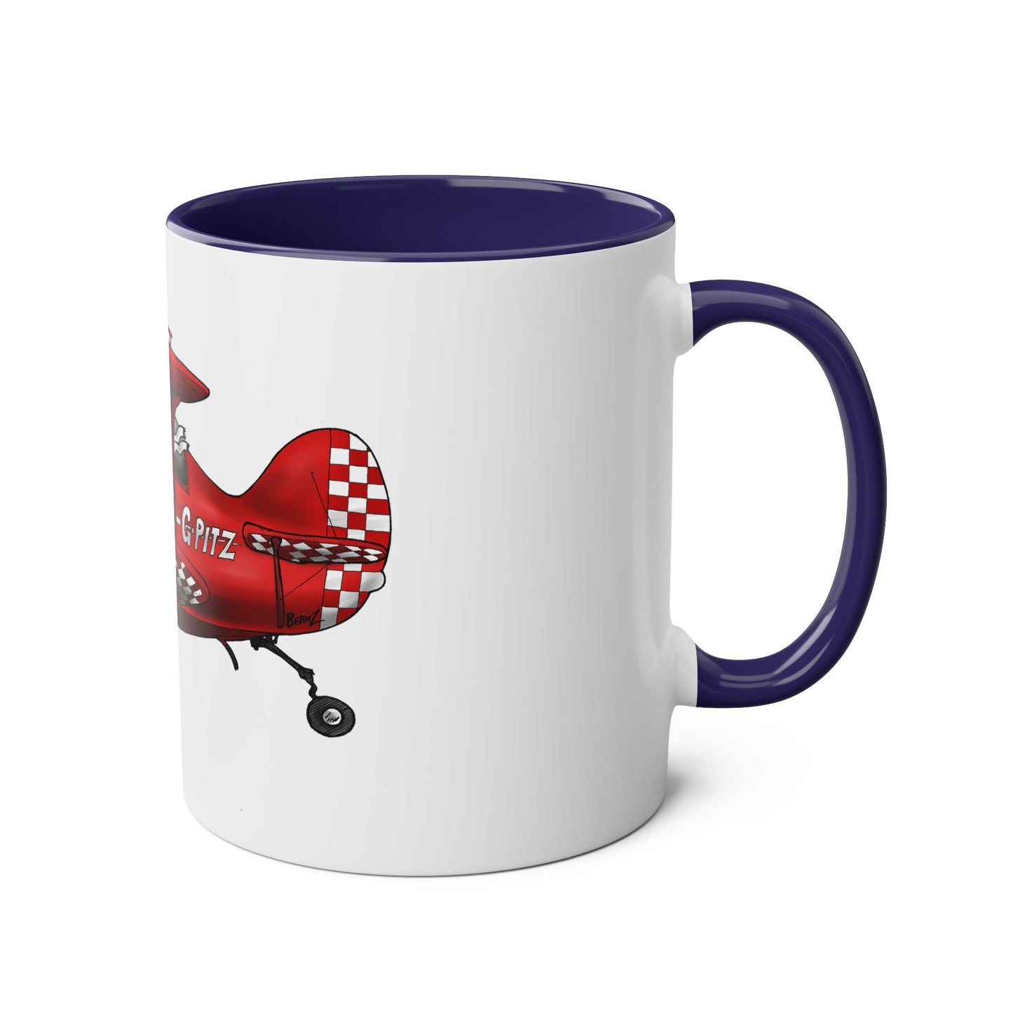 Pitts Special Aerobatic Two-Tone Coffee Mugs, 11oz