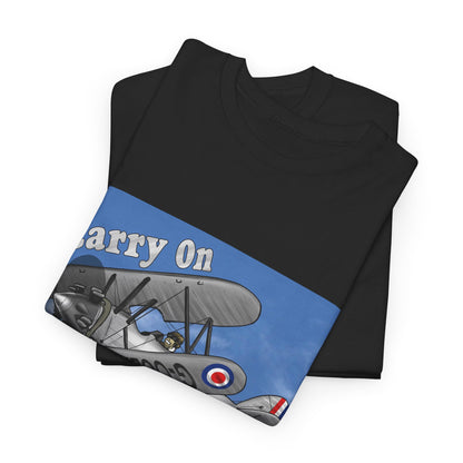 Carry On Flying Vintage Airplane T-Shirt