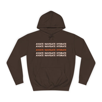 Aviate Navigate Hydrate Unisex Hoodie