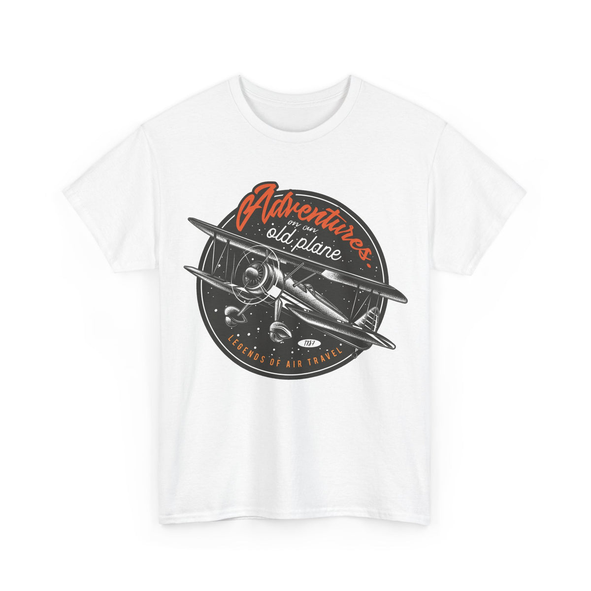 Adventure Airplane Vintage Aviation T-Shirt