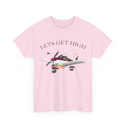 Lets Get High Unisex Heavy Cotton Tee