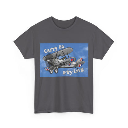 Carry On Flying Vintage Airplane T-Shirt