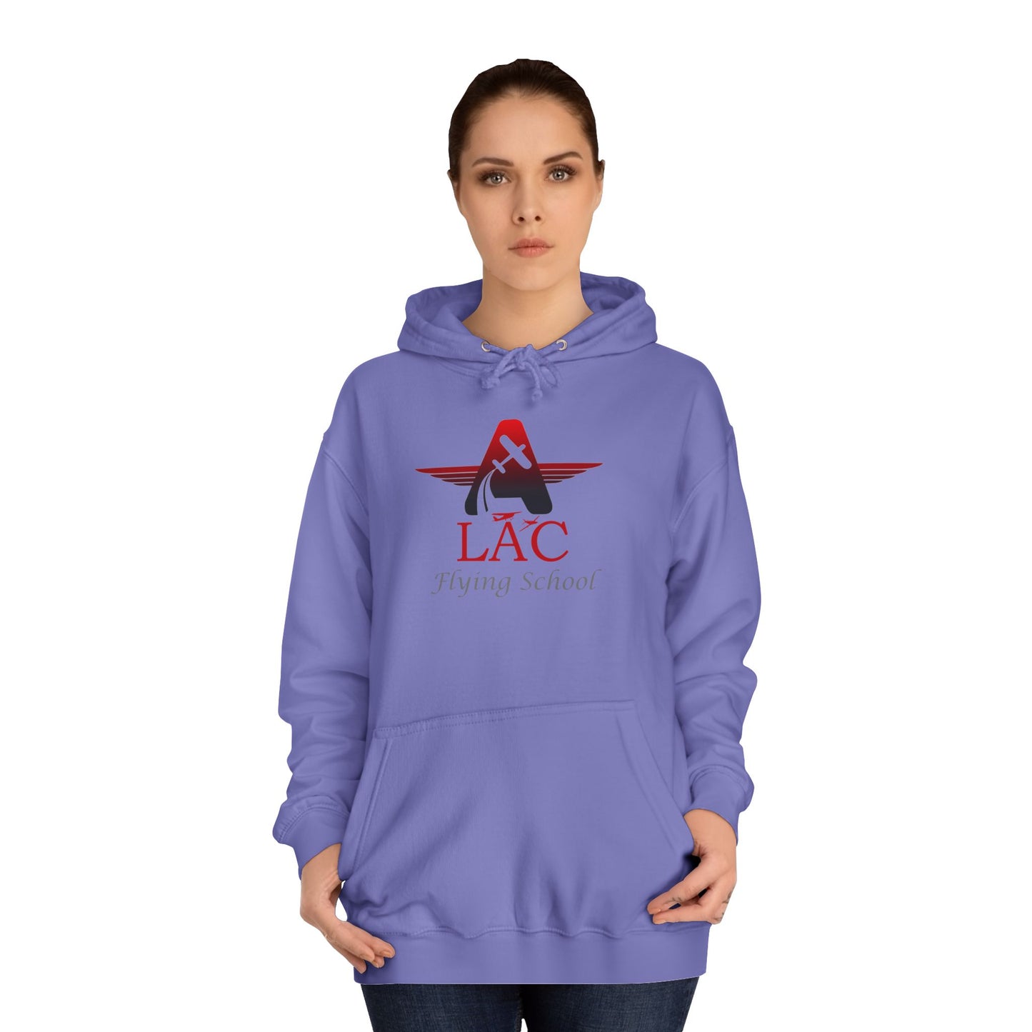 College Hoodie - LAC Flying School Logo