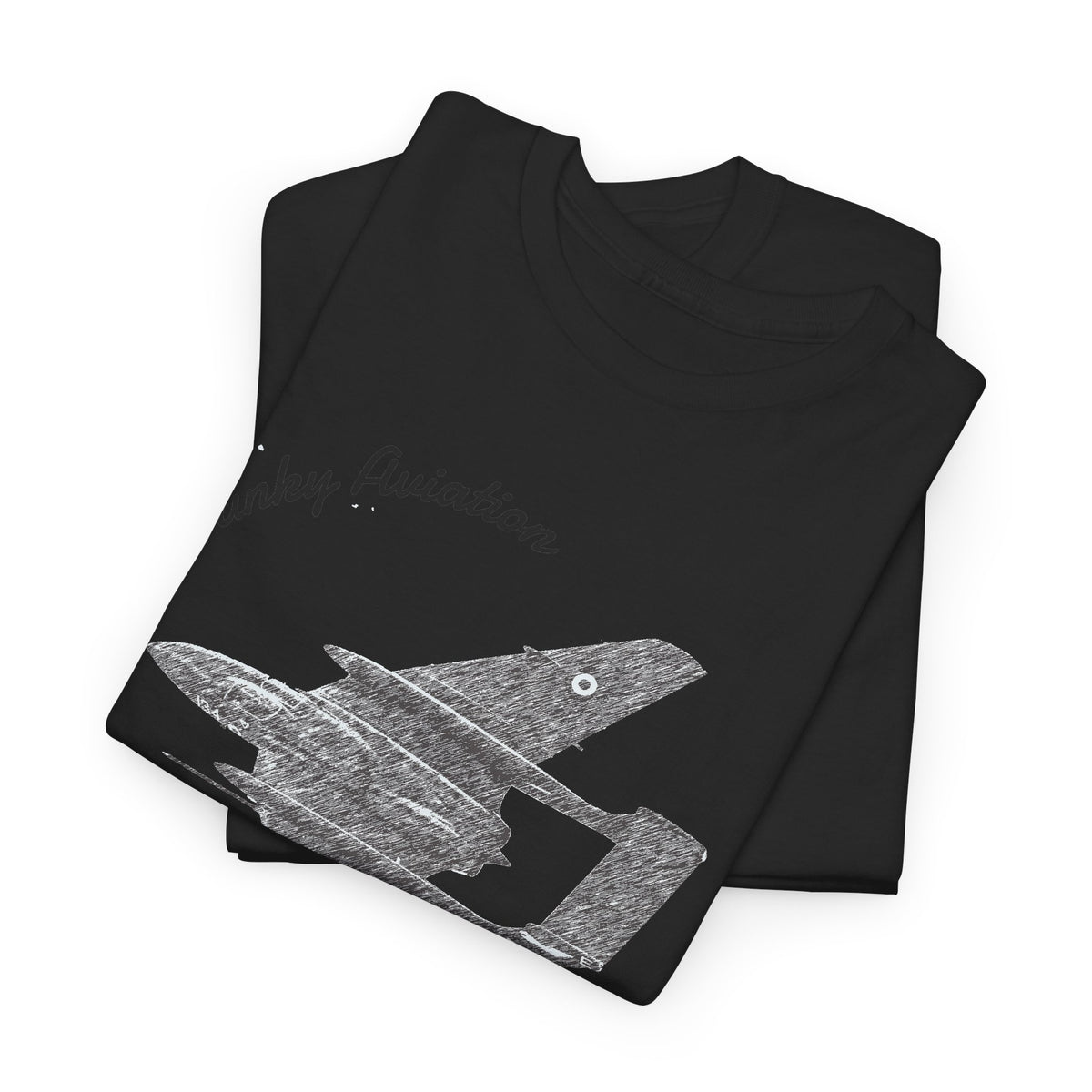 Funky Aviation Sea Vixen Vintage Aircraft T-Shirt