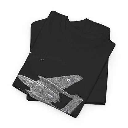 Funky Aviation Sea Vixen Vintage Aircraft T-Shirt