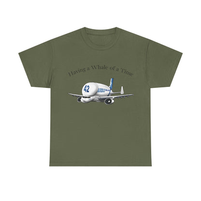 Having a Whale of a Time Beluga Heavy Cotton Tee
