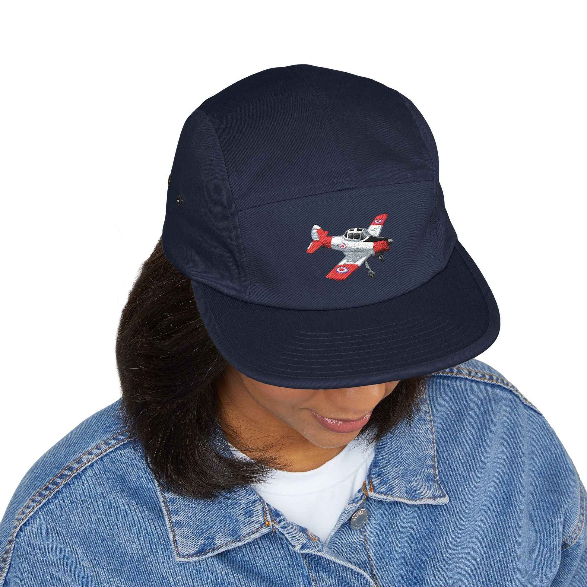 DH Chipmunk Racing Embroidered 5-Panel Cap