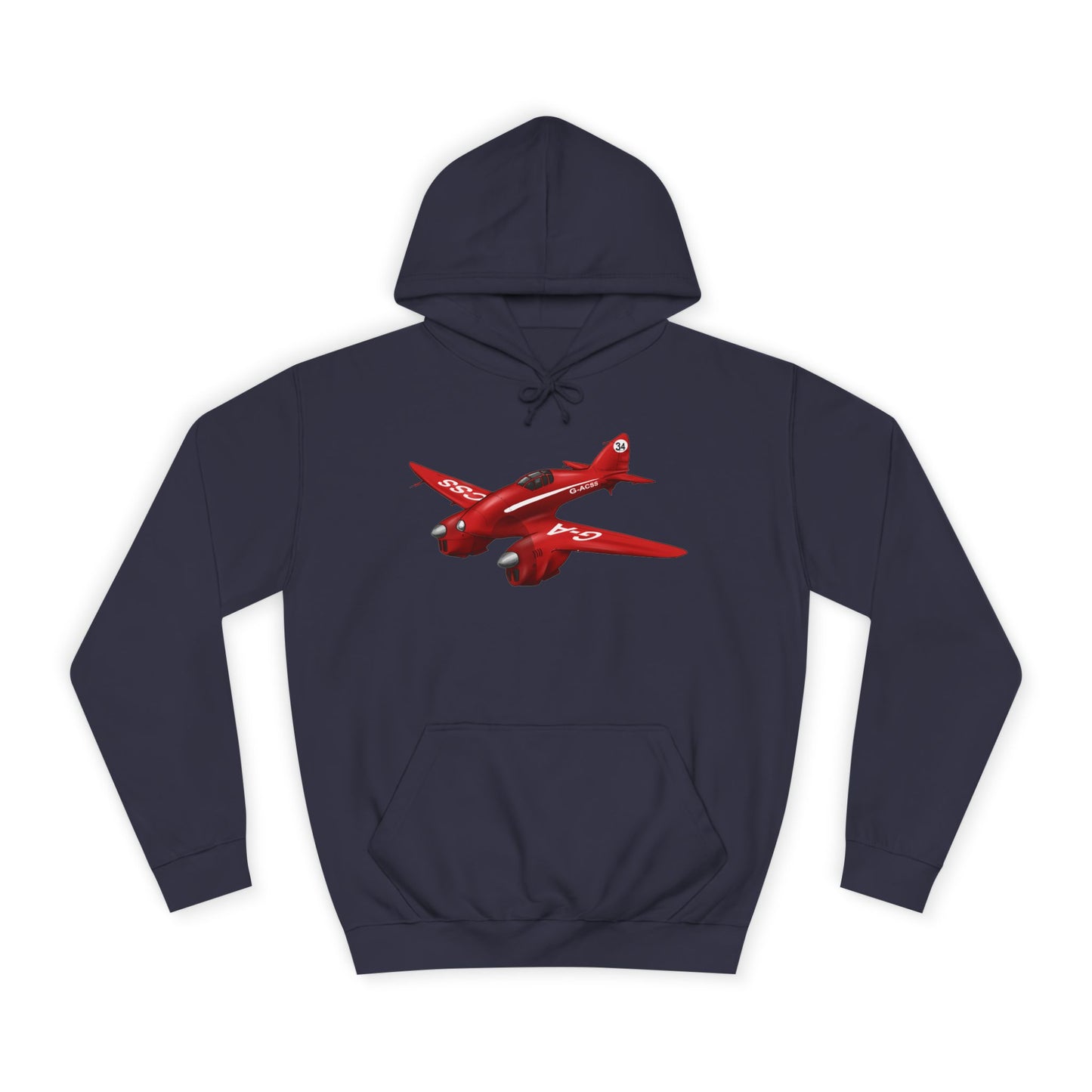 Historic Comet Racer  - Historic Aircraft Hoodie