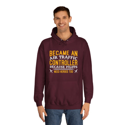 ATC Slogan Unisex College Hoodie - Funky Aviation