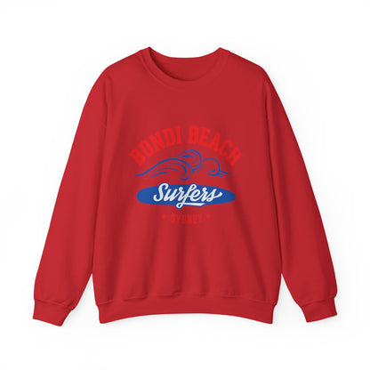 Bondi Beach Surfers Sydney Crewneck Sweatshirt