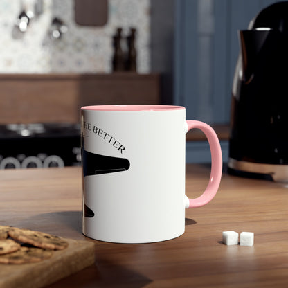 The Older the Better Two-Tone Coffee Mugs, 11oz - Funky Aviation